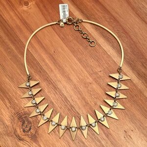 J.Crew | Spiky Collar Necklace | 18” Adjustable